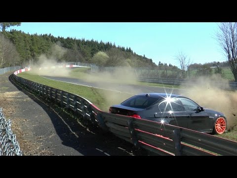 Heavy Crash BMW E90 @ Touristenfahrten Nürburgring Nordschleife 26.03.2017