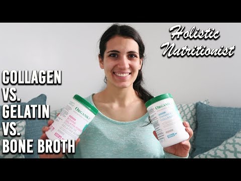 The Difference Between Collagen, Gelatin & Bone Broth