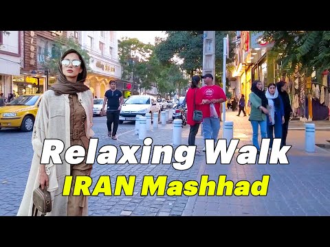 Exploring Mashhad: A Calm and Peaceful Walk in Iran | ایران
