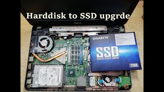 Dell Vostro 1440 Harddisk to SSD upgrade | Harddisk & Keyboard Disconnection