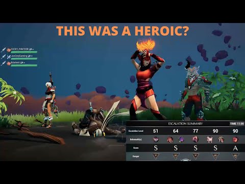 Dauntless- Heroic Blaze Escalation But It Feels Like a 10-50