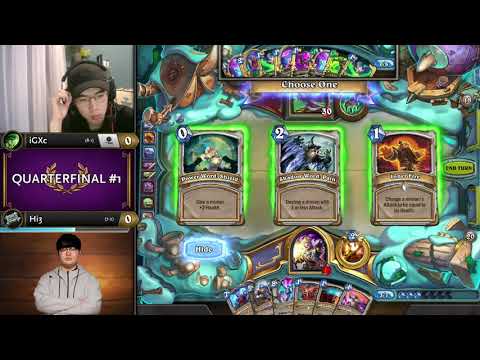 iGXc vs Hi3 | Quarterfinal | Hearthstone Masters Tour Online: Madrid
