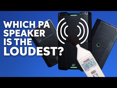 How Loud Do PA Speakers Get? PA Speakers Tested!