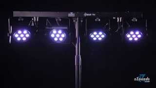 Video thumbnail for zZounds.com: Chauvet 4BAR Tri Stage Lighting System by zZounds