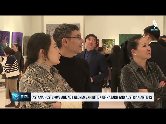 Астанада танымал қазақстандық және австриялық суретшілердің бірлескен көрмесі ашылды