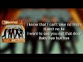 *NSYNC - Bye Bye Bye (Lyrics)