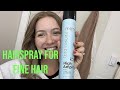 Matrix Hairspray Review Hairspray For Fine Hair