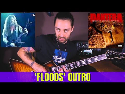 'PLAY IT LIKE DIMEBAG' #15 PANTERA FLOODS OUTRO lesson by Attila Voros (TONE / SOUNDS / TECHNIQUES)