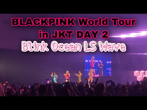 190120 MENT + BLINKS OCEAN LIGHTSTICK WAVE in BLACKPINK 2019 World Tour in Jakarta, Indonesia DAY 2