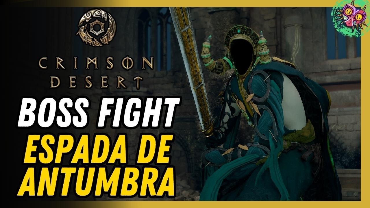 Espada de Antumbra Boss Fight Crimson Desert
