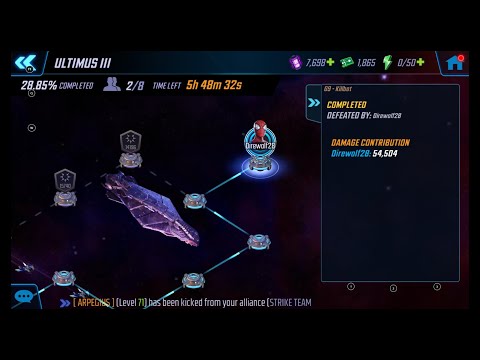 [*/\*] Marvel Strike Force - Alliance Raids - Ultimus Raids - Ultimus III (Level 30-35+)