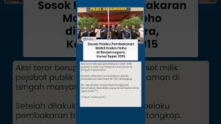 Sosok Pelaku Pembakaran Mobil Kades Hoho di Banjarnegara Terungkap, Ternyata Sudah Kenal sejak 2015