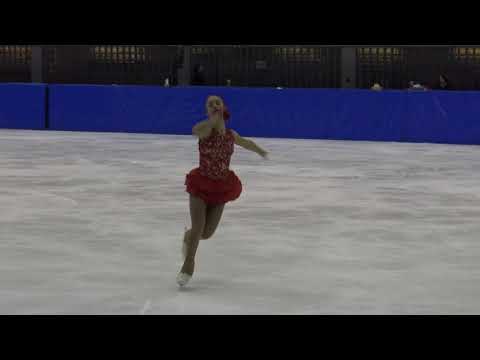 12. Santa Claus Cup 2018: Elena Dimitrova (BUL) - FS Advanced Novice Girls Free Skating