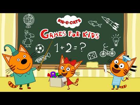 Kid-E-Cats: Games for Toddlers with Three Kittens! Video