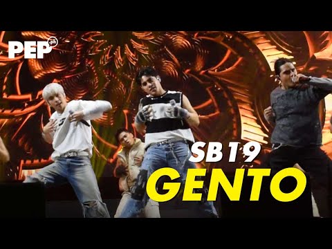 SB19 performs "Gento" at Aurora Music Festival 2024 PEP Jams