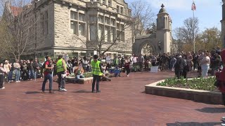 IU students rally after visas are canceled