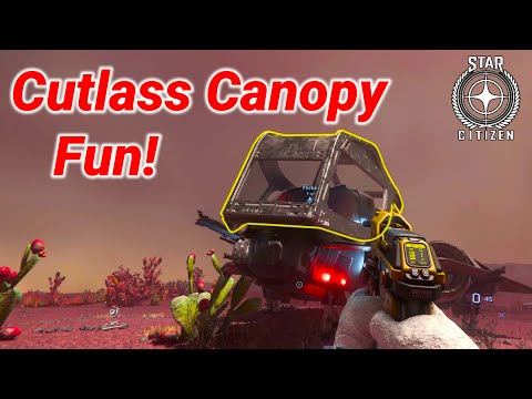 3.18 PTU  Fun with Cutlass Canopy - Mobile bunker!