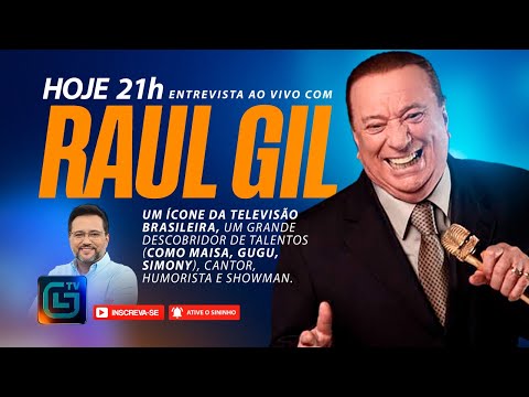 RAUL GIL "An icon of Brazilian Television" - Geraldo interview - #GeraldoLiveShow