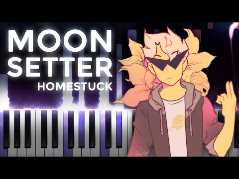 Homestuck · Moonsetter (Duet) | LyricWulf Piano Tutorial on Synthesia