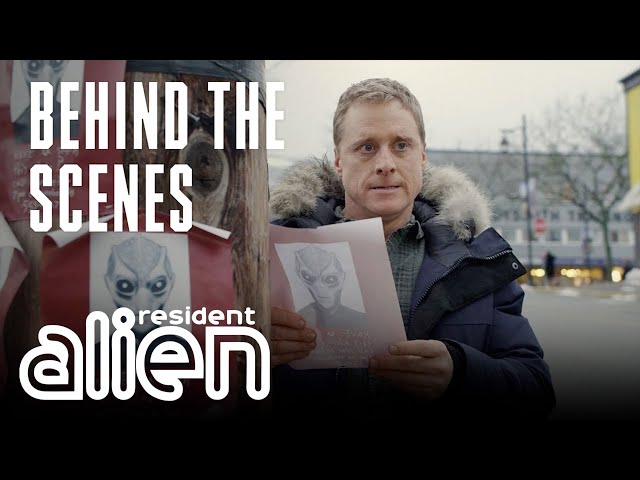 Resident Alien | Great Place To Crash | Behind The Scenes 2 | SYFY