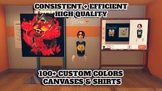 How To Consistently & Efficiently Print Shirts And Canvases Using McRens Printer (Rec Room Printing)