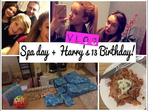 VLOG: Spa day with Erin + Harry's Birthday!!