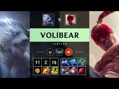 Volibear Jungle vs Lee Sin - VN Challenger Patch 25.18