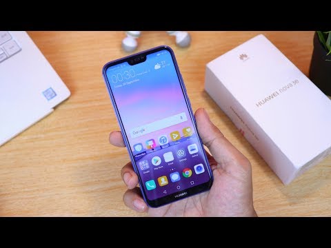 Unboxing Huawei Nova 3E - Compact Biru Mantap!!
