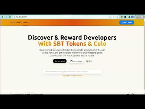 Devs connect - Built with Next.js for Masa & Social connect min hackathon series