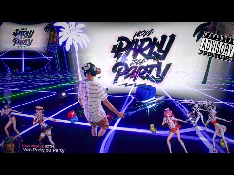SXTN 🍹 Von Party zu Party // Synthwave 2021 VR Remix // One Take