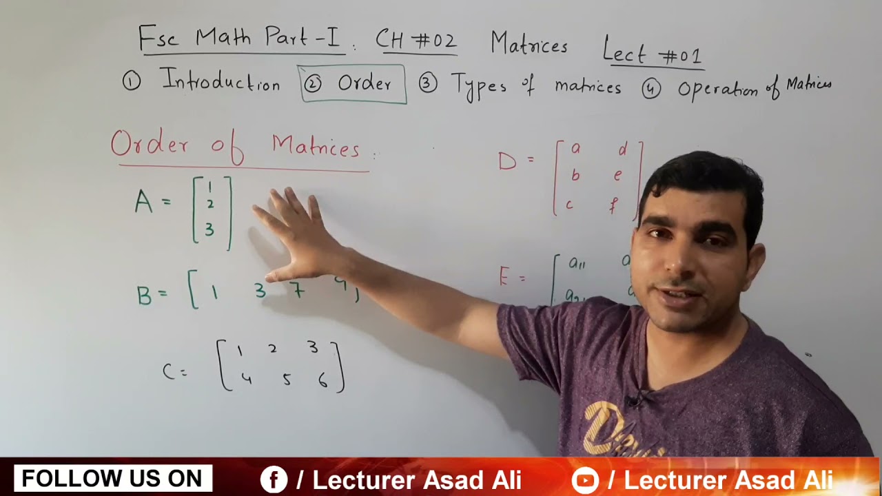 Introduction to Matrices