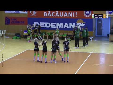 🔴🔵 LIVE 🎥 CS Știința Bacău 🆚 CSU Belor Galați / Volei feminin - Divizia A1