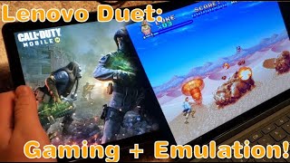 Lenovo Duet: Gaming - Android Games, Emulation and a look at a "super hub" from Anker