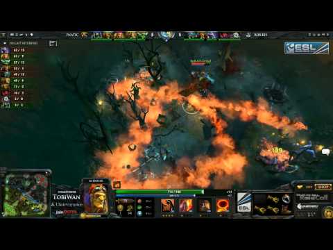Fnatic EU vs RoX KIS Game 2   RaidCall EMS One DOTA 2   TobiWan