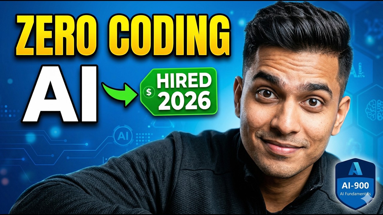 Zero Coding AI‑900: Your First Azure AI Certification