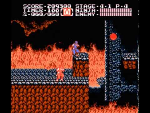 Ninja Gaiden 2 (NES) - Stage 4-1