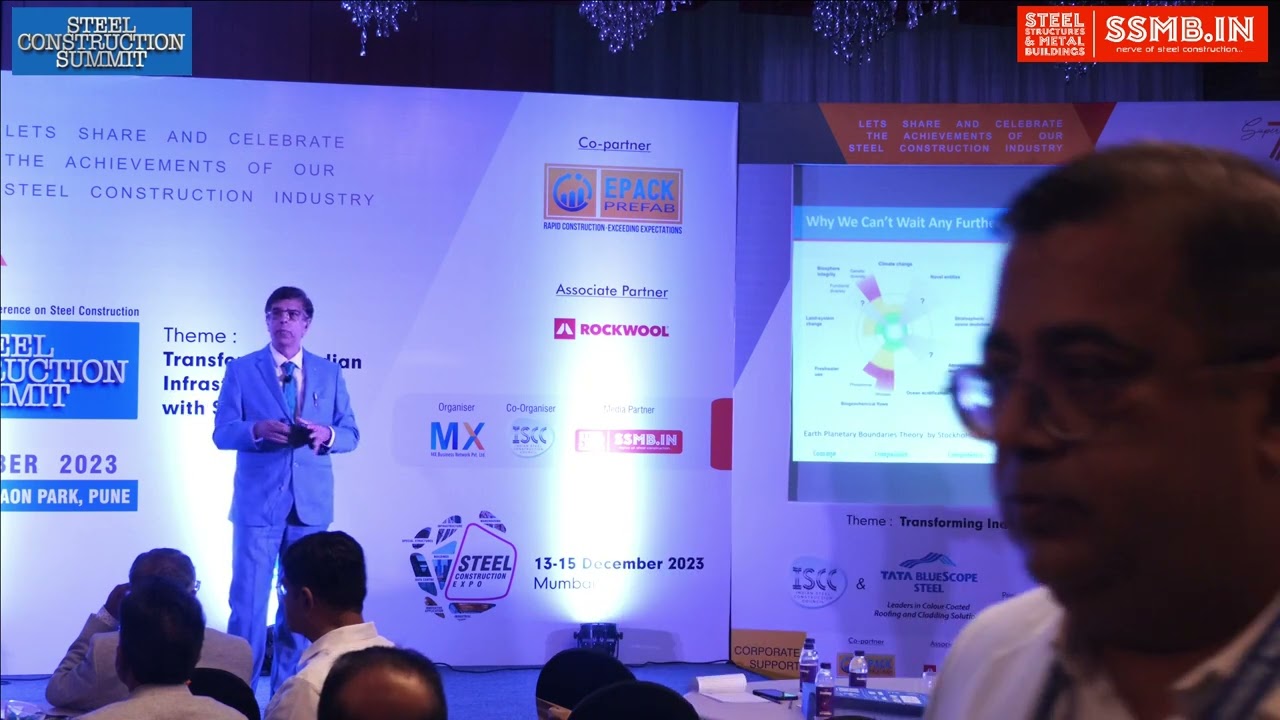 Forging Sustainability: Ajay Rattan's Vision for Steel in a Greener Future | SCS Pune 2023