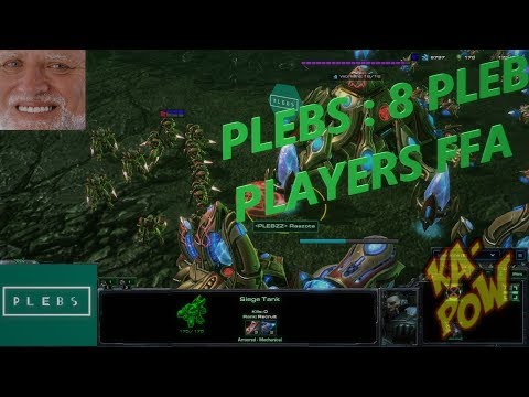 PLEBS : 8 Pleb Players FFA