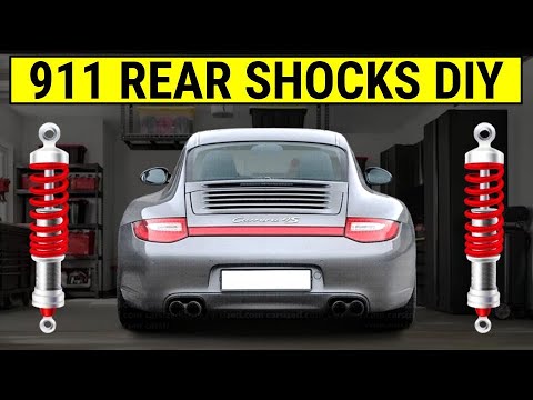 How To Replace Shocks & Shock Mounts on a Porsche 911 (997 996 DIY Tutorial)