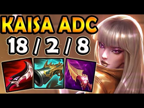 Kaisa vs Samira [ 68% WIN RATE ] ADC - Korea Master Patch 10.23 ✅