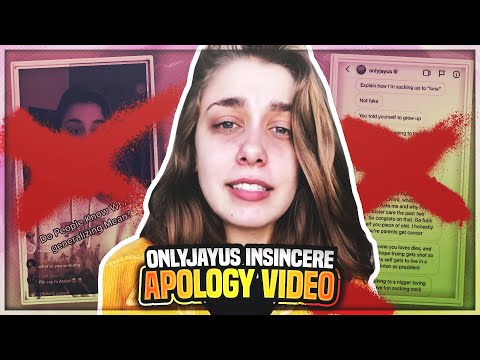 OnlyJayus | The Insincere Apology Video