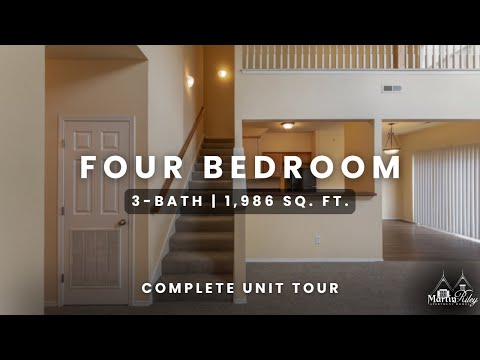 Martin Riley Apartment Homes Four Bedroom Apartment Tour