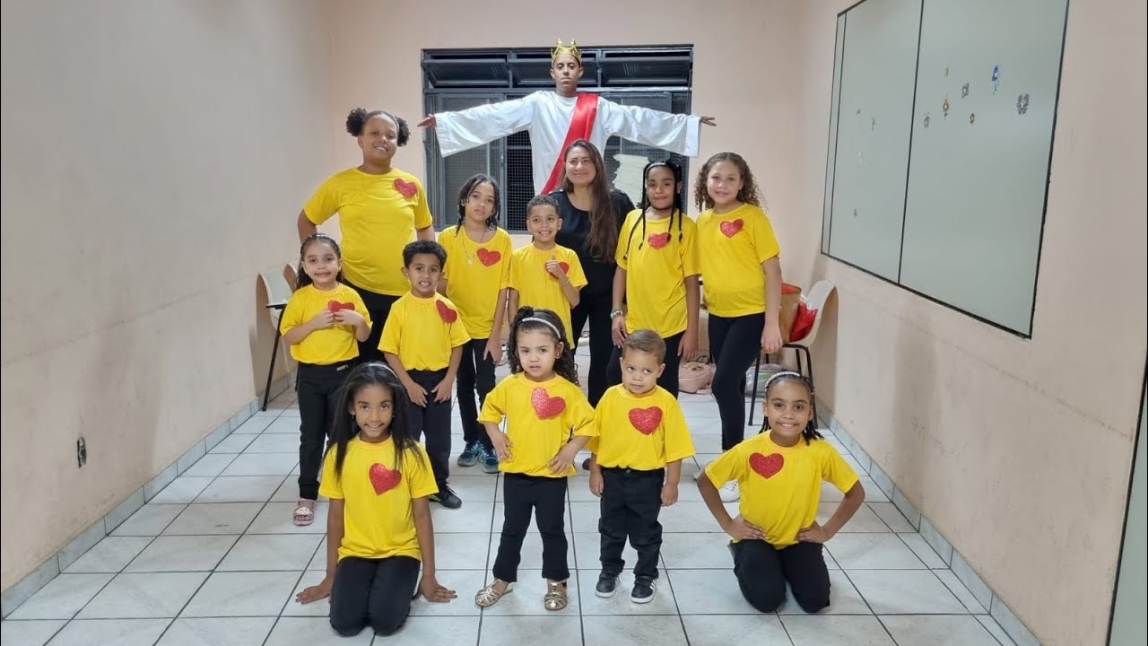 Coreografia - Em União,comunhão e oração -