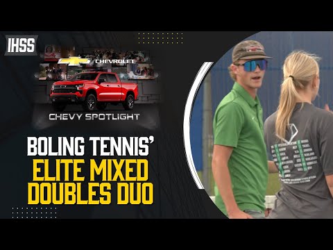 Boling Tennis Duo Kenzi Gibson and Wyatt Sharp Capture District 24-3A Title