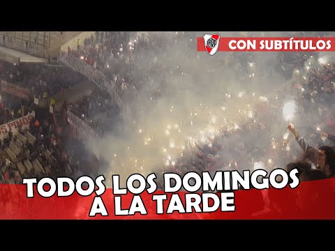 "Banderas negras" Barra: Los Borrachos del Tablón • Club: River Plate
