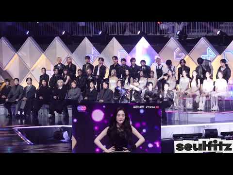 IDOL REACT TO IRENE - STRAWBERRY SILHOUETTE KGMA 2025