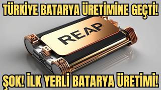 Türkiye'nin İlk Dev Batarya Fabrikası! Seri Üretime Geçiyor! Çin ve Av
