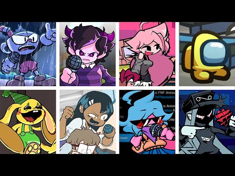Knockout but Every Turn Different Characters Sing It ???? (FNF Knockout But Everyone Sings It)