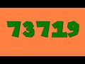 Colorful Numbers 0 To 400000