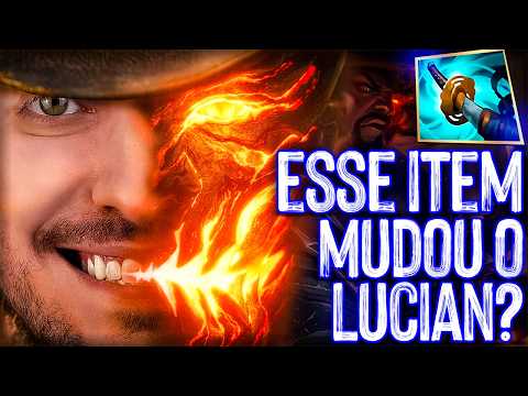 Causing trouble in Challenger with Lucian wielding a pocketknife!